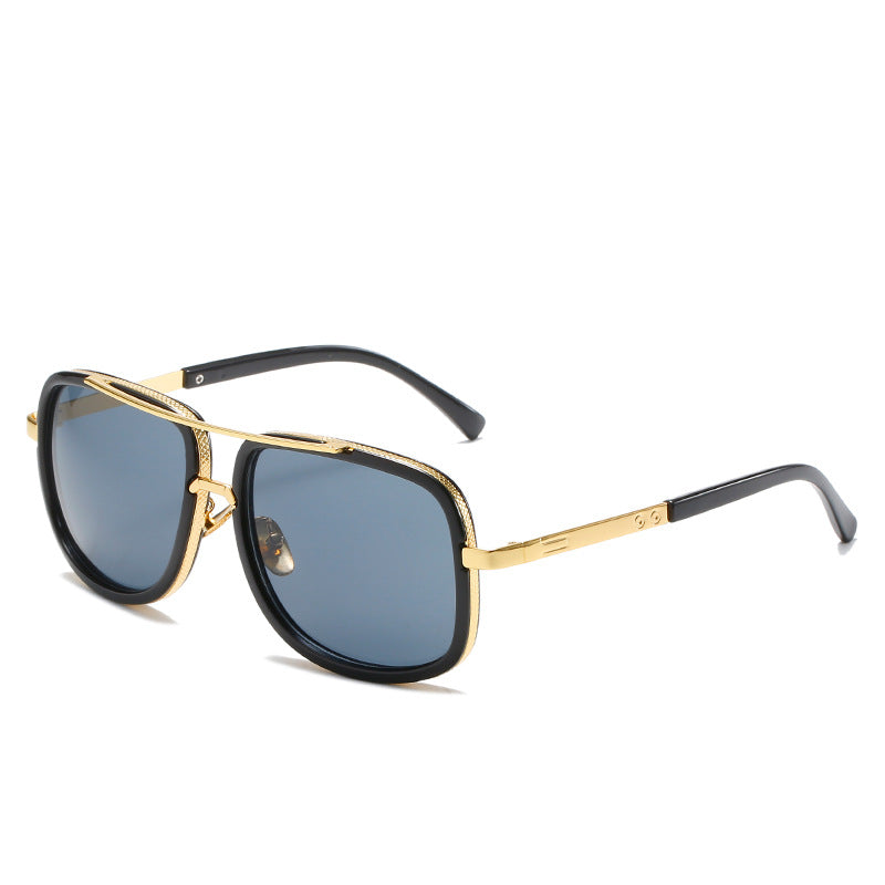 Damen quadratische Sonnenbrille mit luxuriösen Akzenten Brehn