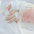Anpassbares Press-On Nagelset Brehn