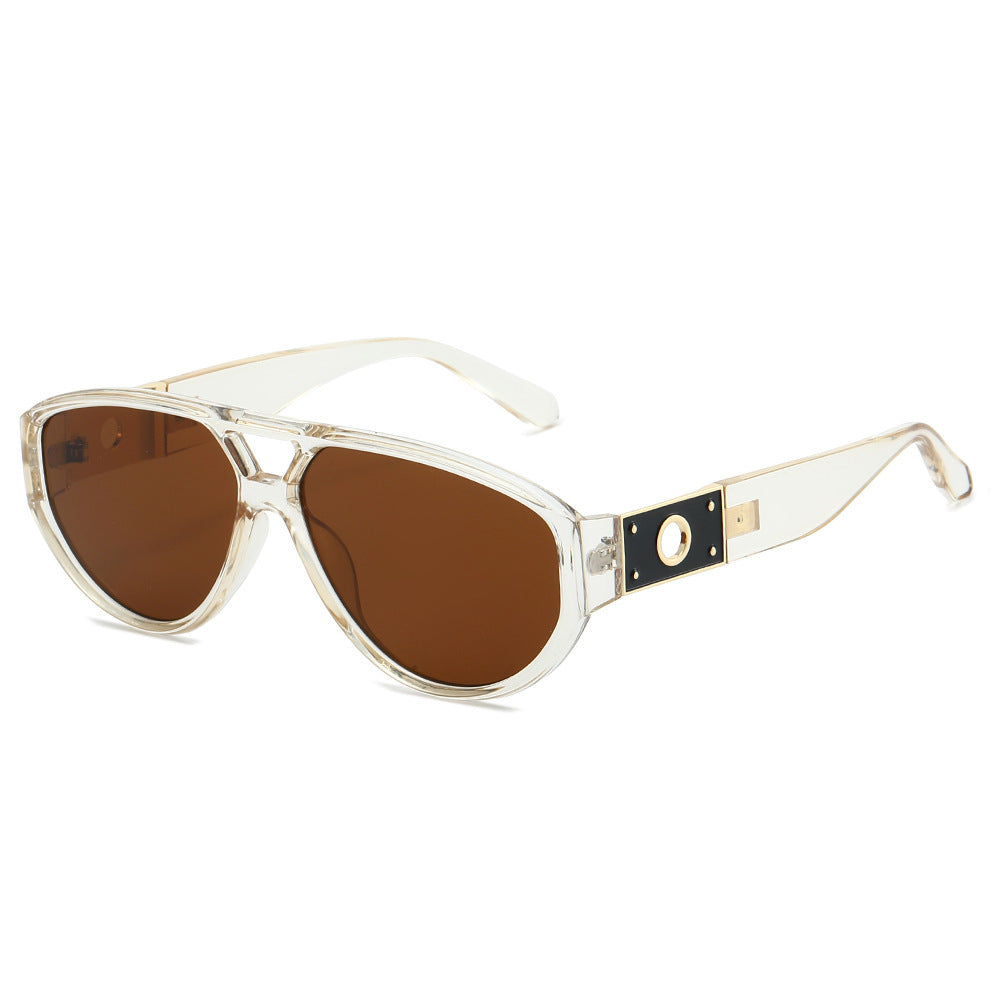 Vintage-inspirierte geometrische Sonnenbrille Brehn