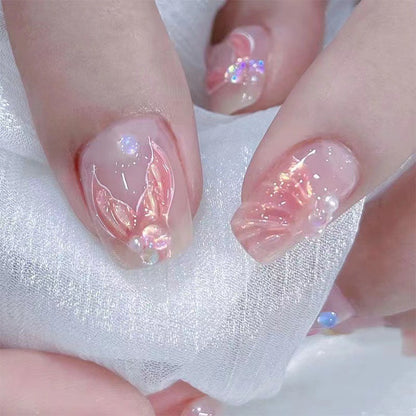 Künstlerisches Floral Nail Art Set Brehn