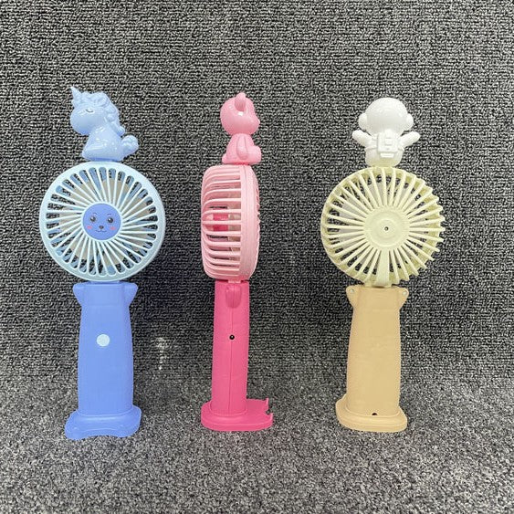 Unisex Tragbarer Mini-Handventilator mit Tierfiguren Brehn
