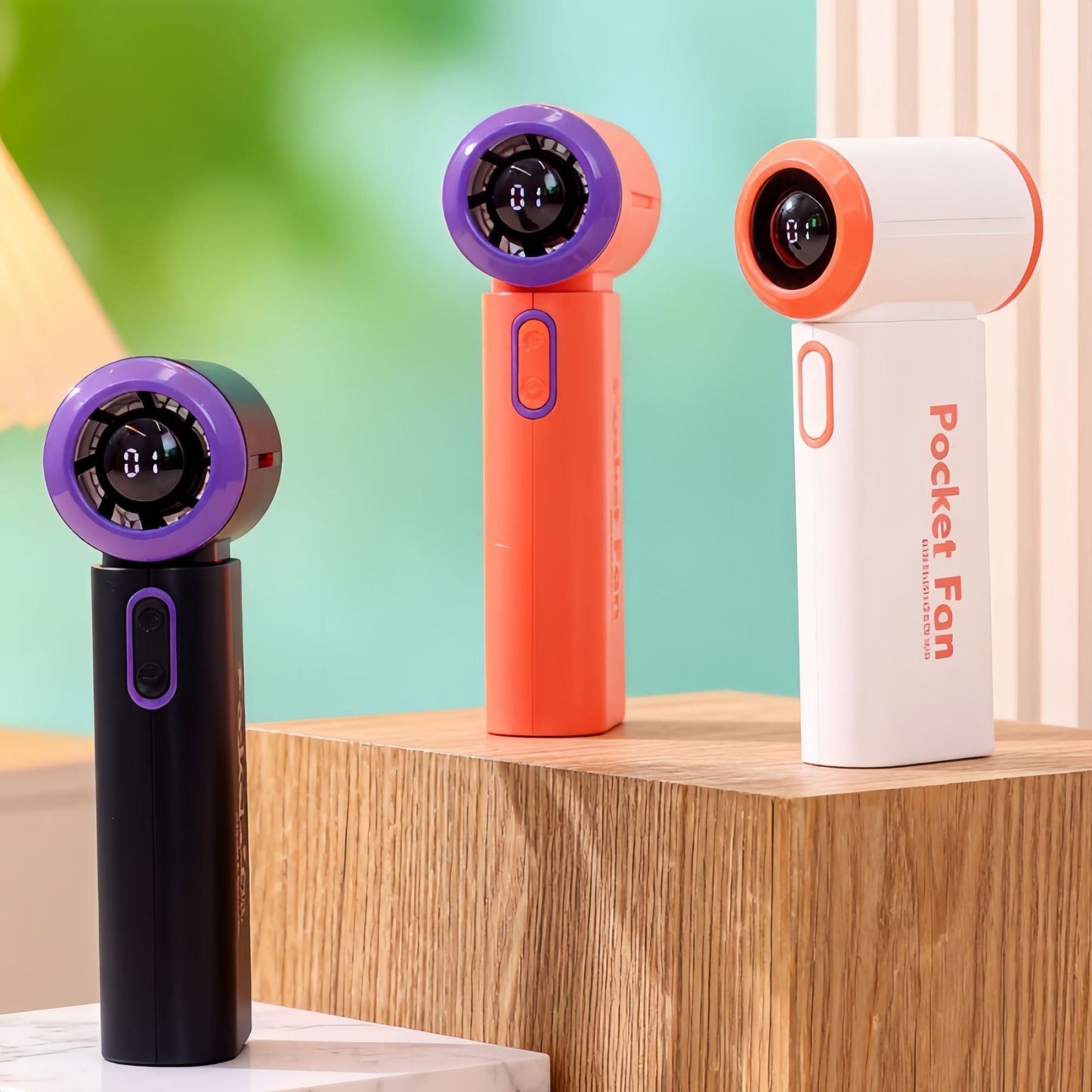 Damen Tragbarer Mini Ventilator mit USB-Ladefunktion und leichtem Design Brehn