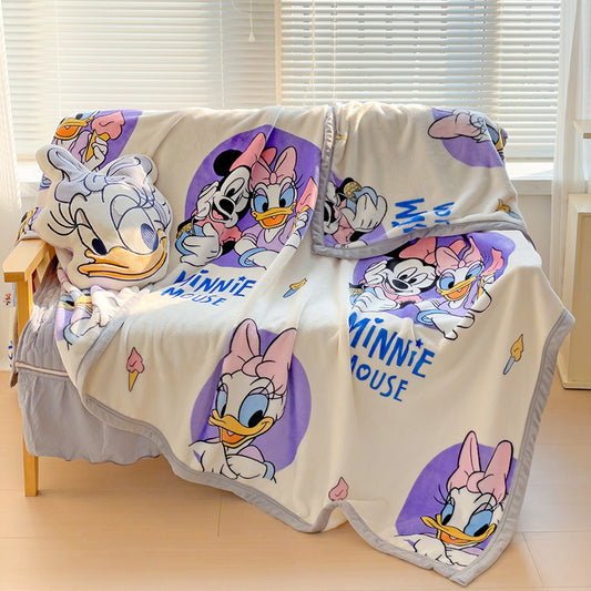 Damen Fleece-Kuscheldecke mit tierischem Motiv Brehn