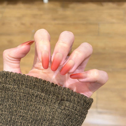 Elegante Ombre Nagelverlängerungen
