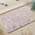 Luxuriöse Mosaikdesign-Badezimmermatte Brehn