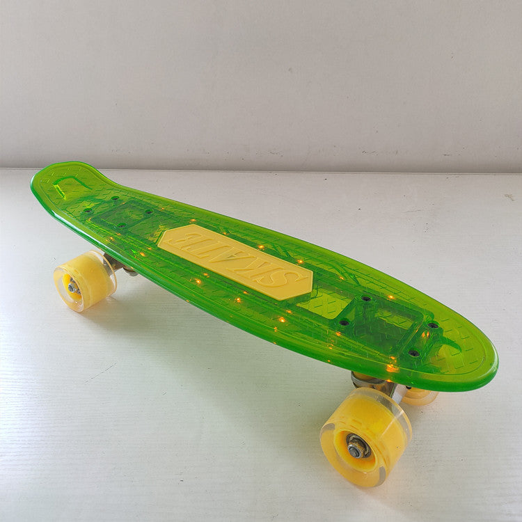 LED Leucht Skateboard Brehn