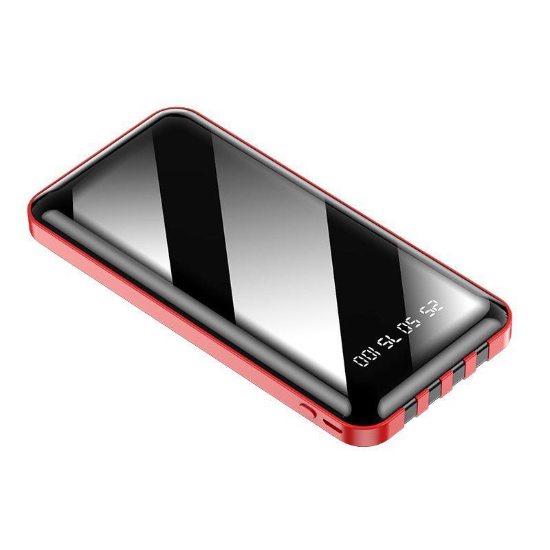 Tragbare Powerbank mit Integrierter Multifunktions-Ladefunktion und Digitaler Anzeige Brehn