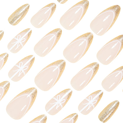 Elegante Stiletto Press-On-Nagelspitzen Brehn