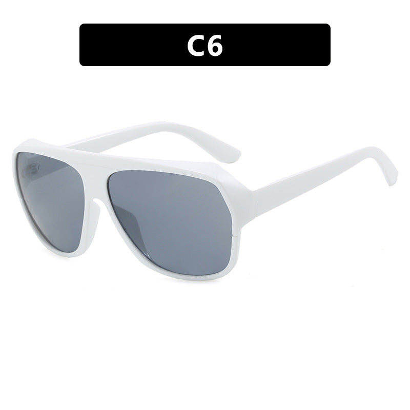 Damen modische Oversized-Sonnenbrille mit sportlichem Design Brehn