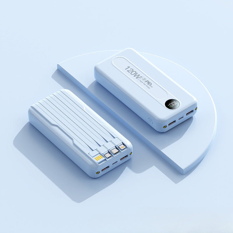 Hochleistungs-Powerbank mit Digitalanzeige und Schnellladefunktion Brehn