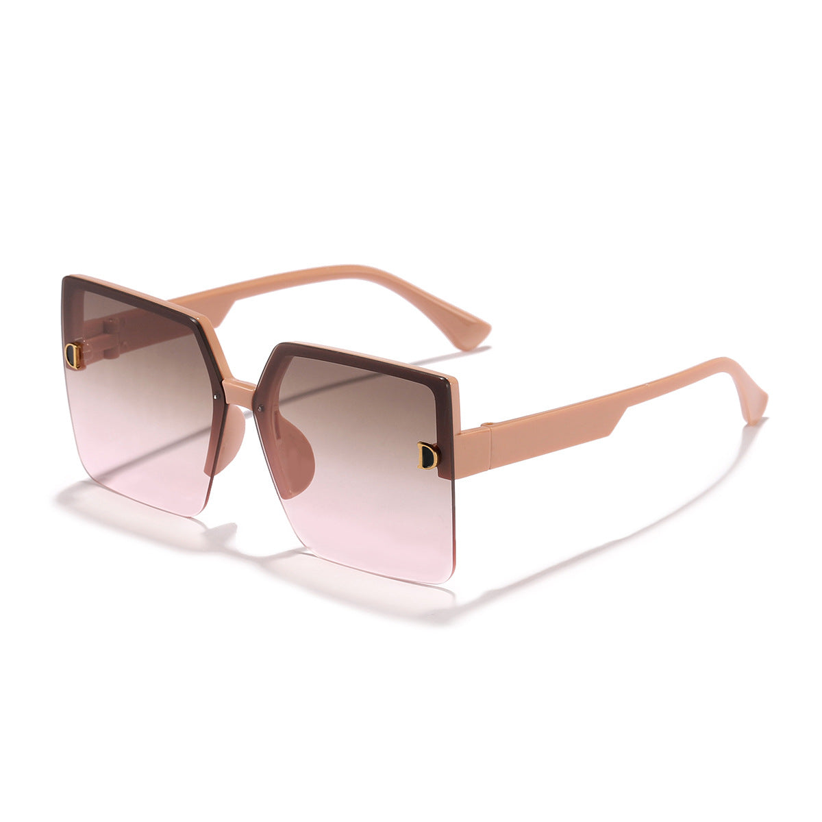 Damen quadratische Sonnenbrille mit elegantem Verlauf Brehn