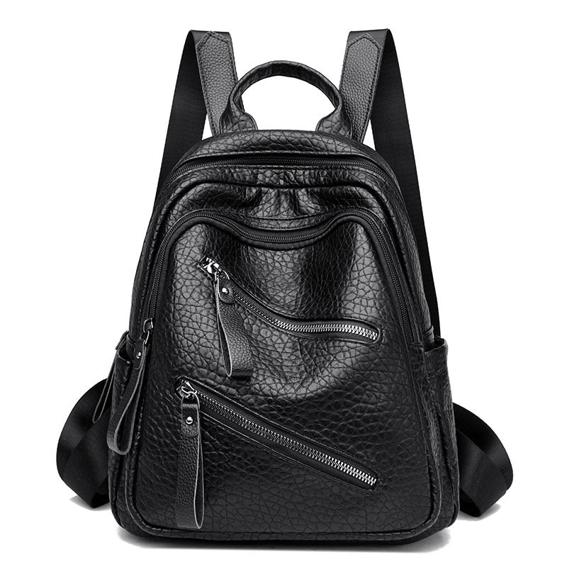 Modischer Leder Rucksack Brehn