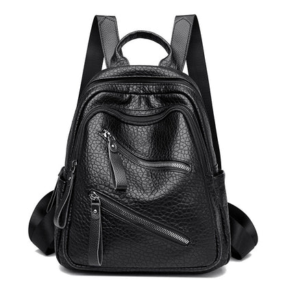 Modischer Leder Rucksack Brehn