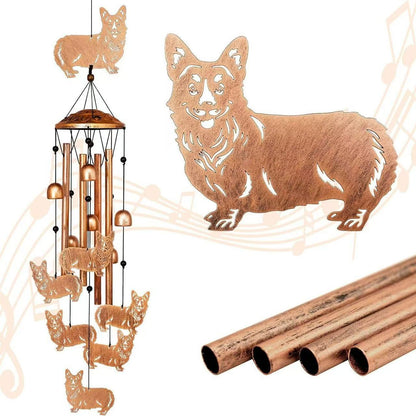 Dekorativer Windspiel mit Dackel-Design Brehn