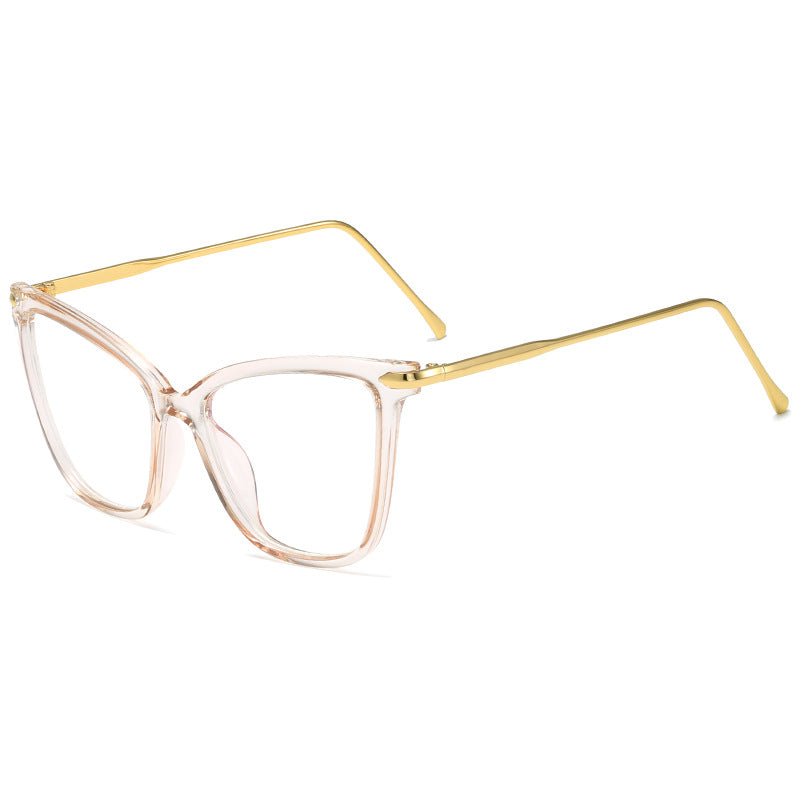 Damen Cat-Eye Brille mit filigranem Metallrahmen Brehn