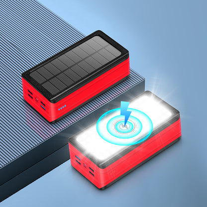 Solar Powerbank mit LED-Lampe Brehn