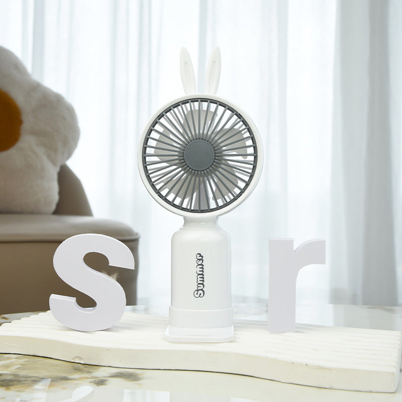 Damen Tragbarer Mini-Ventilator mit lustigem Tierdesign Brehn