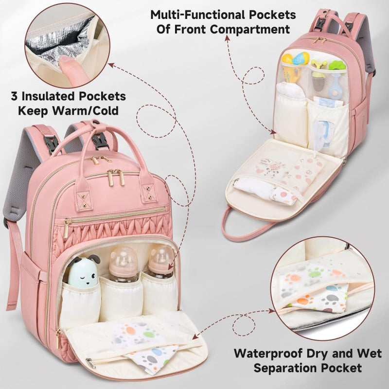 Eleganter und Geräumiger Rucksack mit Strukturiertem Design Brehn