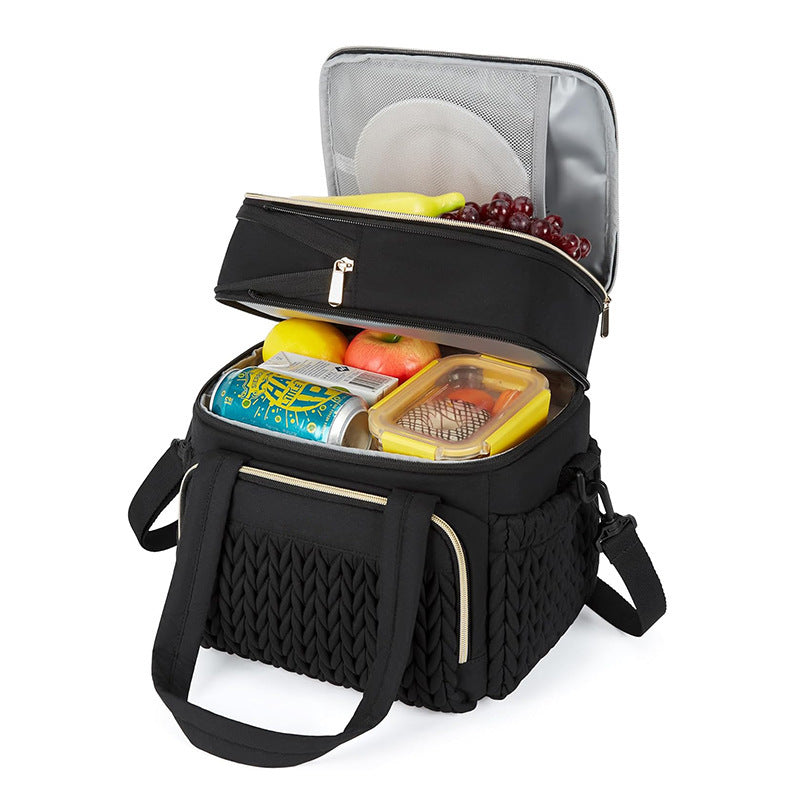Isolierte Picknicktasche mit Mehrschichtigem Innenfach und Praktischem Tragesystem Brehn