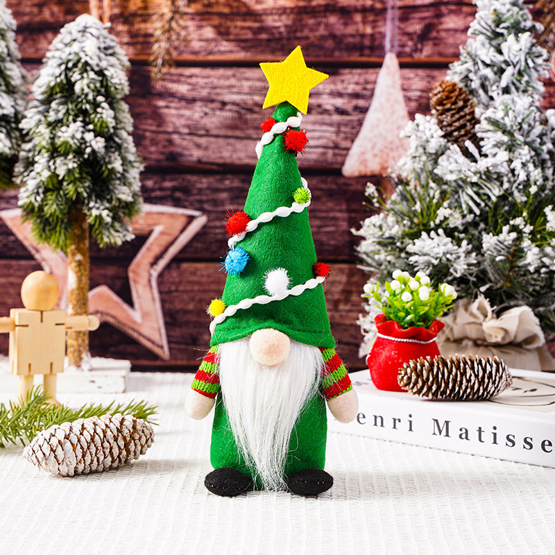 Dekorative Weihnachtsgnom Figur Brehn
