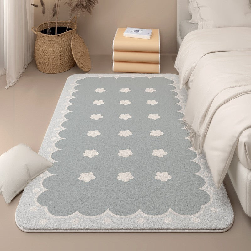 Niedlicher blumenmuster Teppich aus Memory Foam Brehn