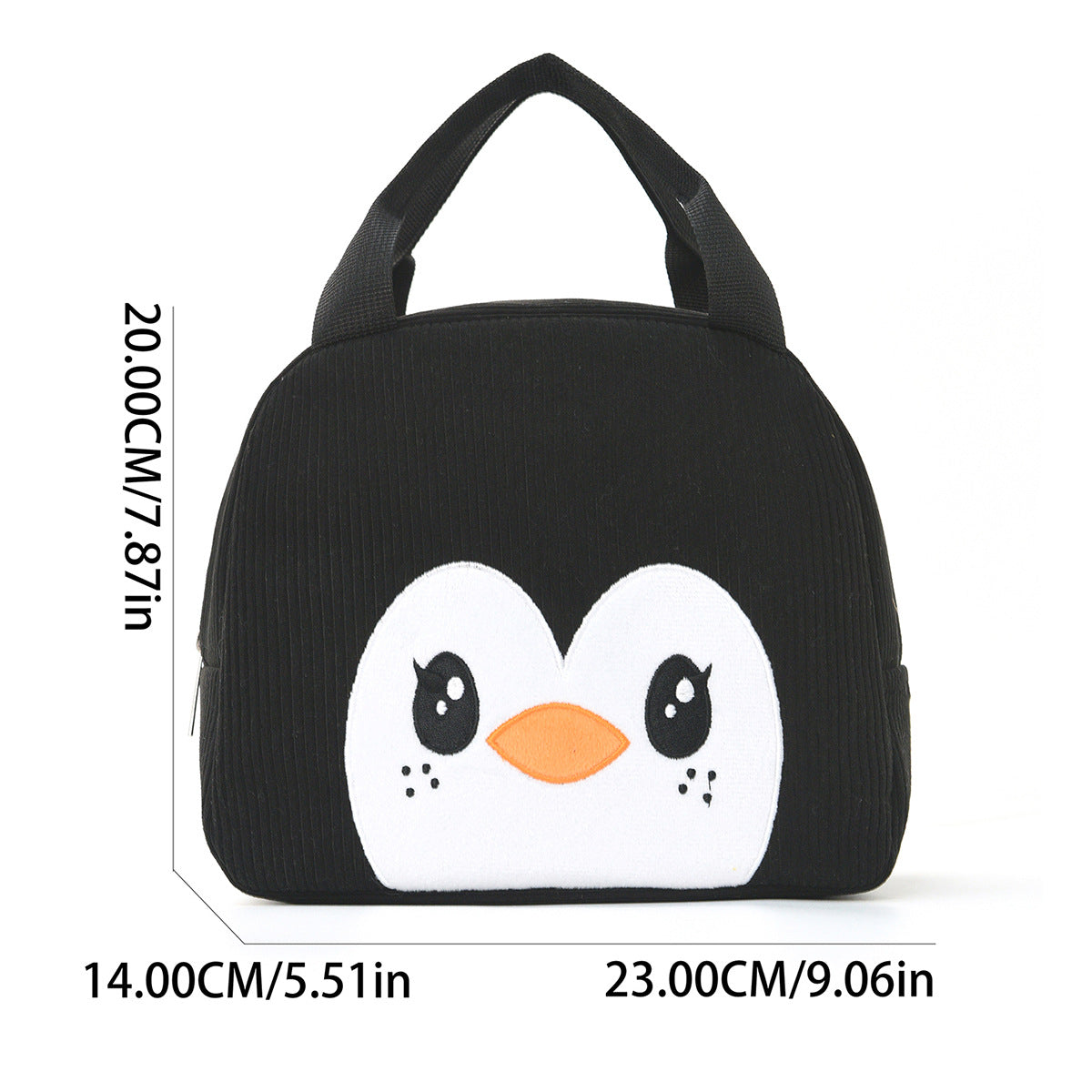 Spaß Pinguin-Themen Lunch Tasche