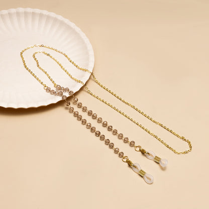 Elegante Perlen Brillen Kette Brehn