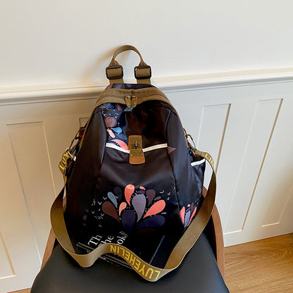 Künstlerischer Floral Zugbeutel Rucksack Brehn
