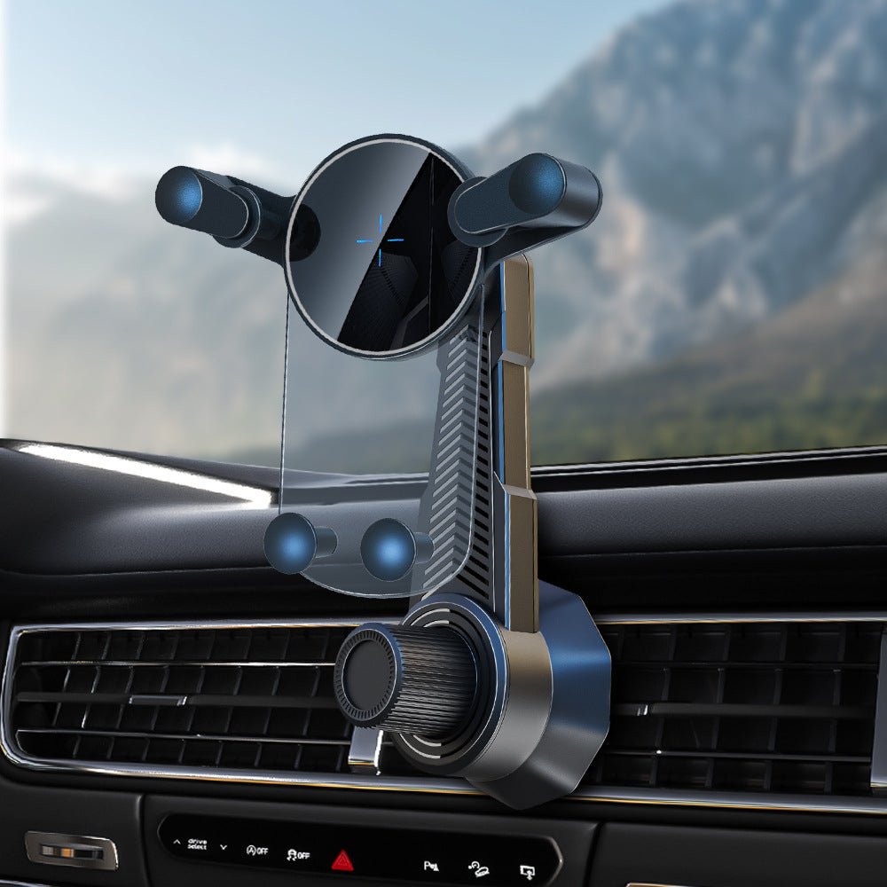Verstellbare Schwerkraft-Air-Vent-Smartphone-Autohalterung mit voll drehbarem Gelenk Brehn