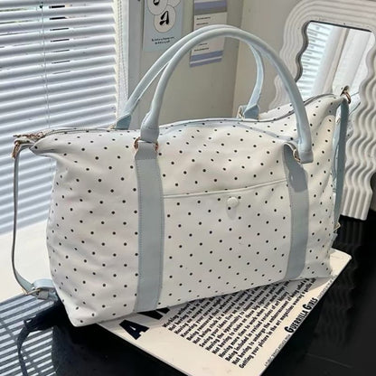 Damen gepunktete Reisetasche Brehn