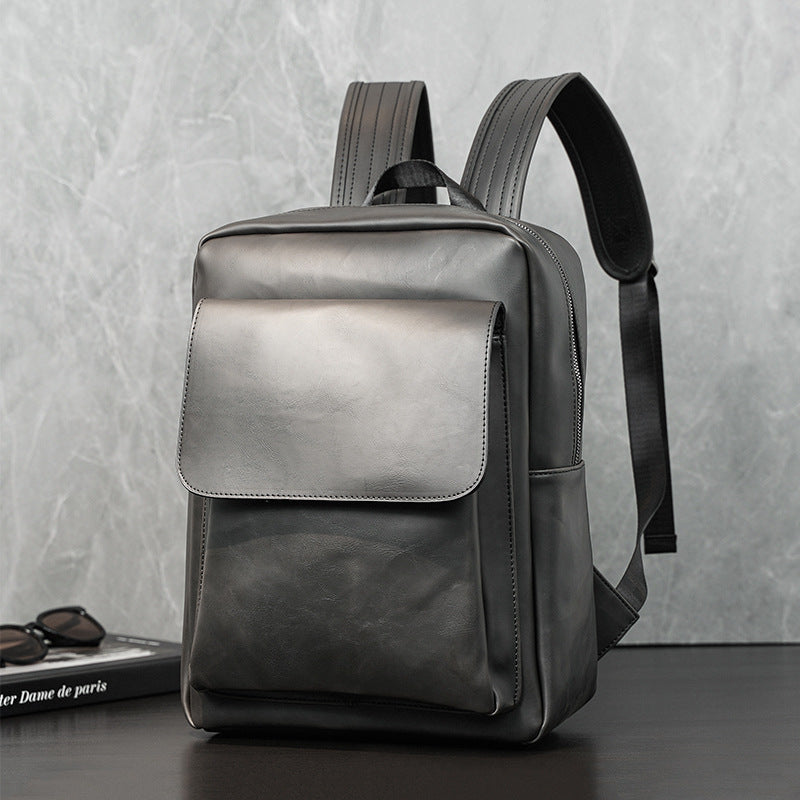 Eleganter Rucksack Aus Hochwertigem Kunstleder mit Multifunktionalen Fächern Brehn