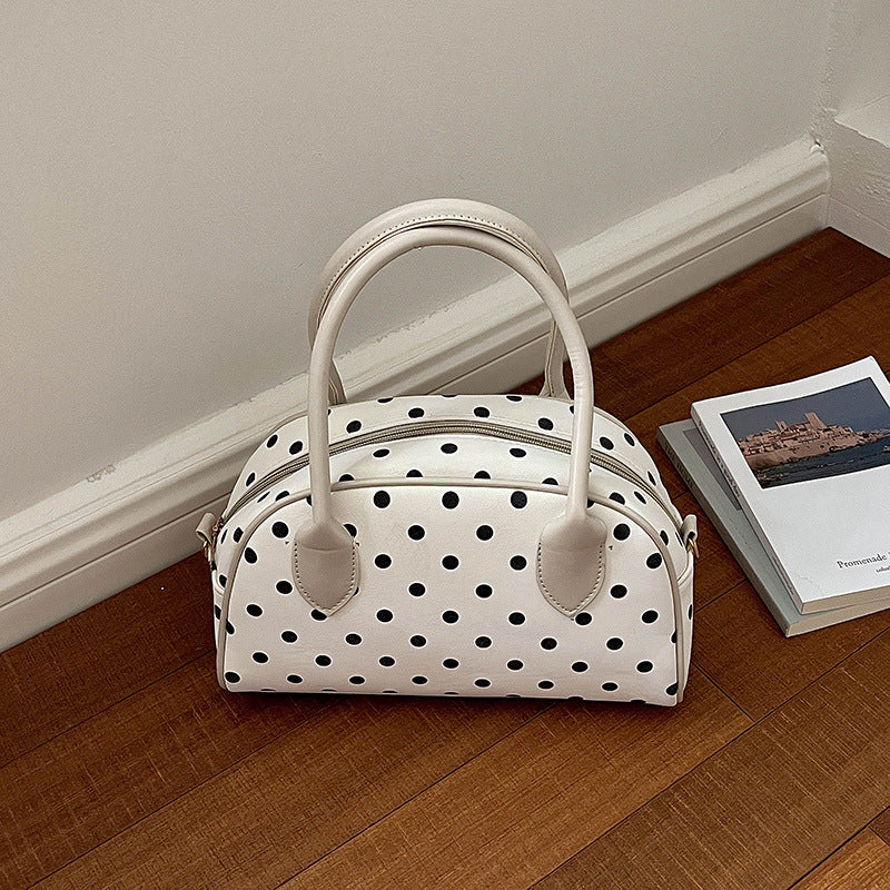 Punkted Handtasche