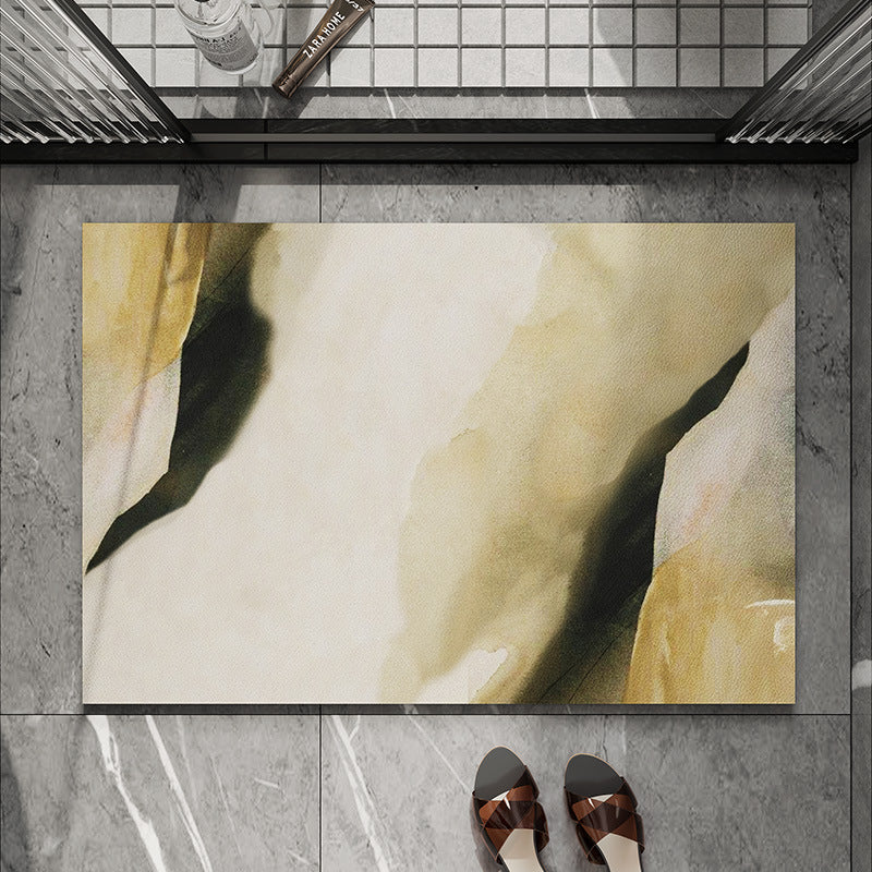 Künstlerische Aquarell Badmatte Brehn