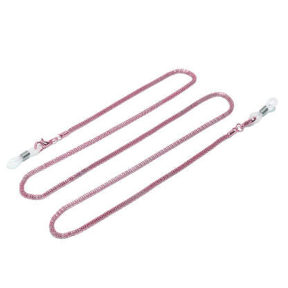 Metallic Brille Kette Brehn