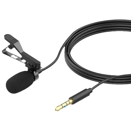 Lavalier-Mikrofon mit Flexibler Klemme Brehn