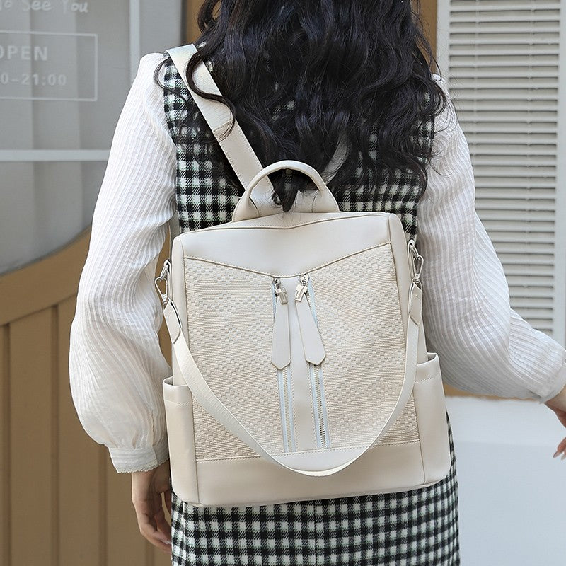 Premium strukturiert Multi-Taschen Rucksack Brehn