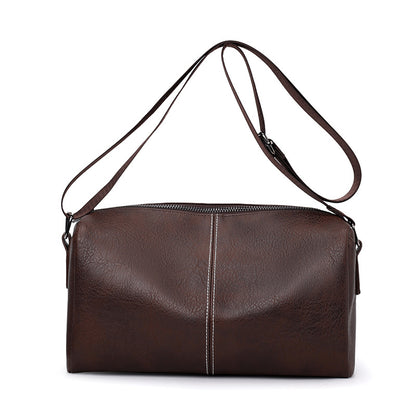 Vintage Leder Umhängetasche Brehn