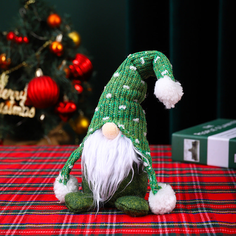 Dekorative Weihnachtsgnom Figur Brehn