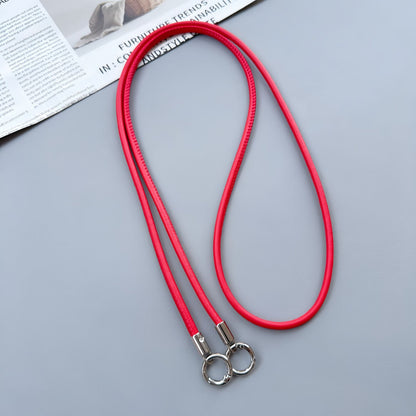 Premium Doppelring-Lederumhängeband Brehn