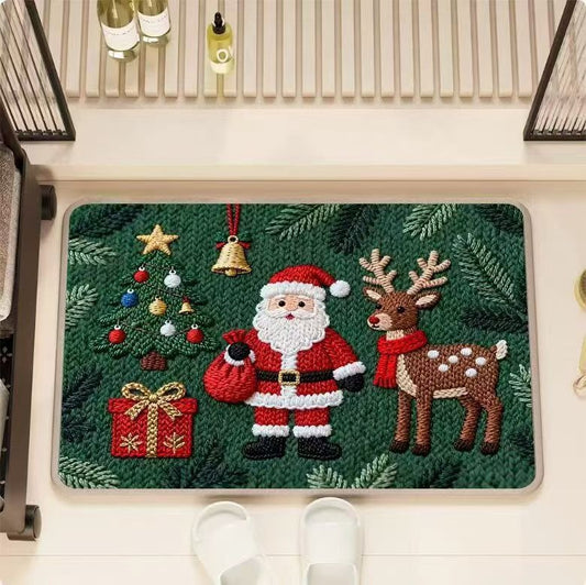 Weihnachtlich dekorative Matte