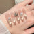 Elegante Acryl Press-On Nagelkunst Brehn