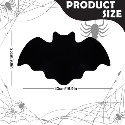 Detaillierter Vinyl-Fledermaus-Wandaufkleber für Halloween Dekoration