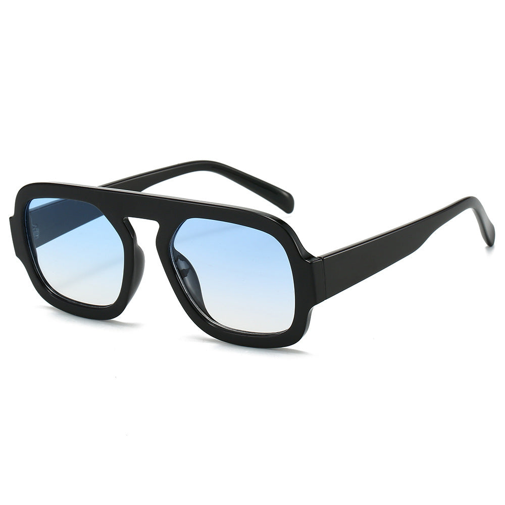 Oversized geometrische Linsen Sonnenbrille Brehn