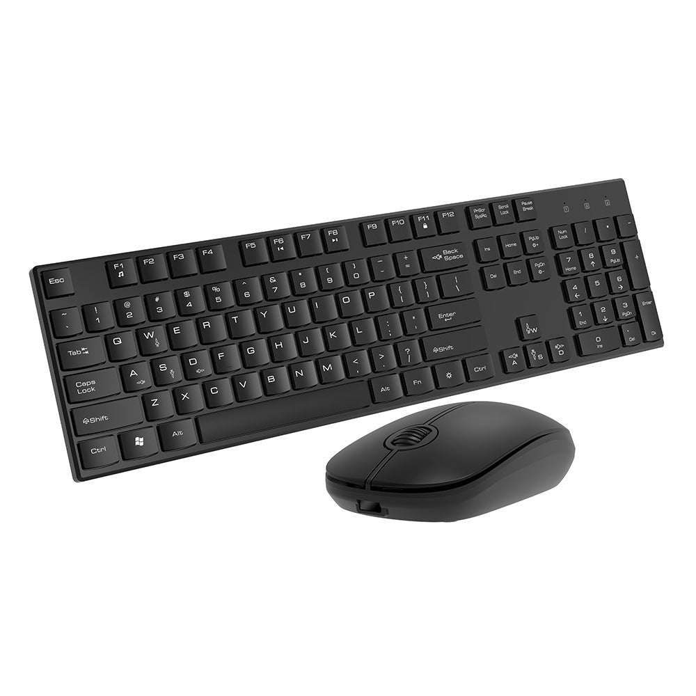 Slimline Kabelloses Tastatur und Maus Set Brehn