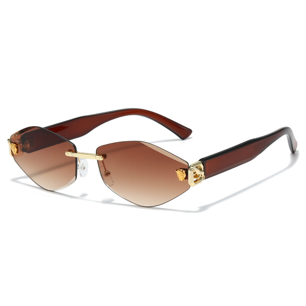 Einzigartige Winkelrahmen-Sonnenbrille Brehn