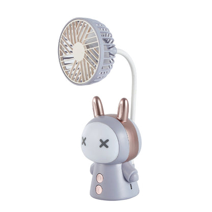 Unisex Tragbarer Handventilator mit flexiblem Design und integrierter Sprühfunktion Brehn