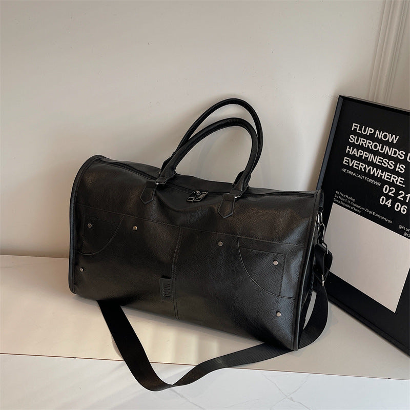 Elegante Ledertasche mit Stilvollem Design und Vielseitigen Trageoptionen Brehn