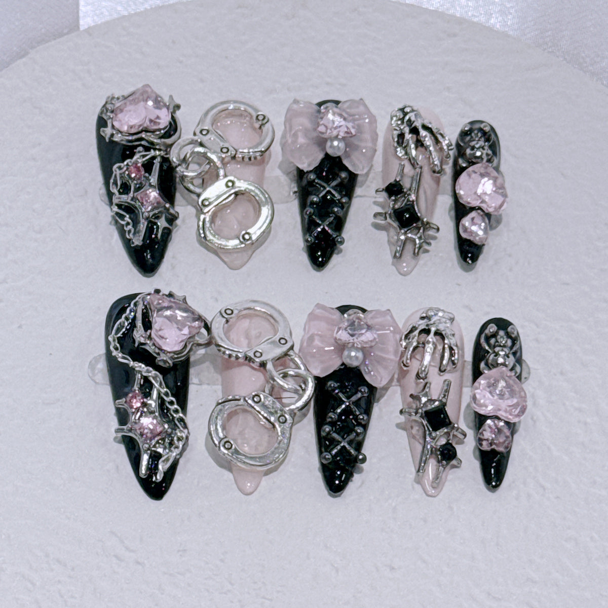 Glamouröse Nagelkunst Verlängerungen