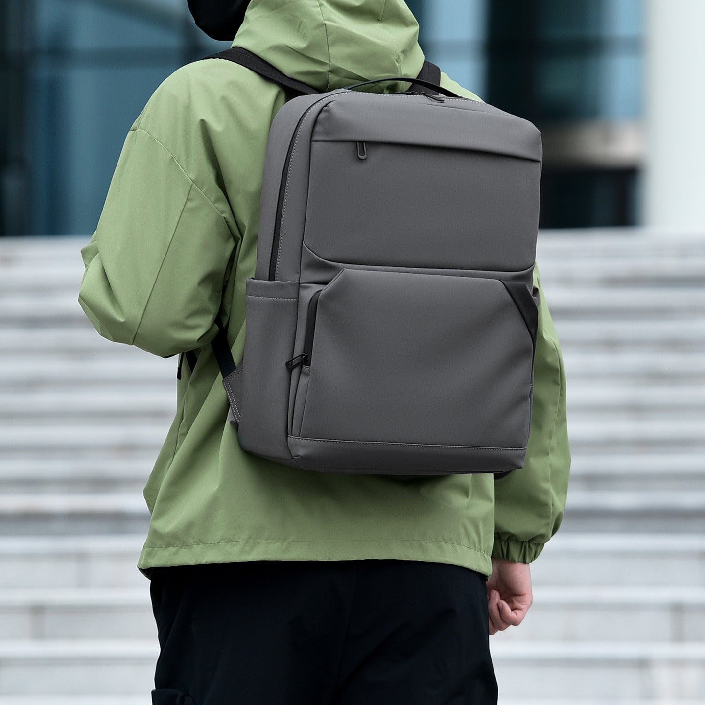 Elegante multifunktionale tech-bereite Rucksack Brehn
