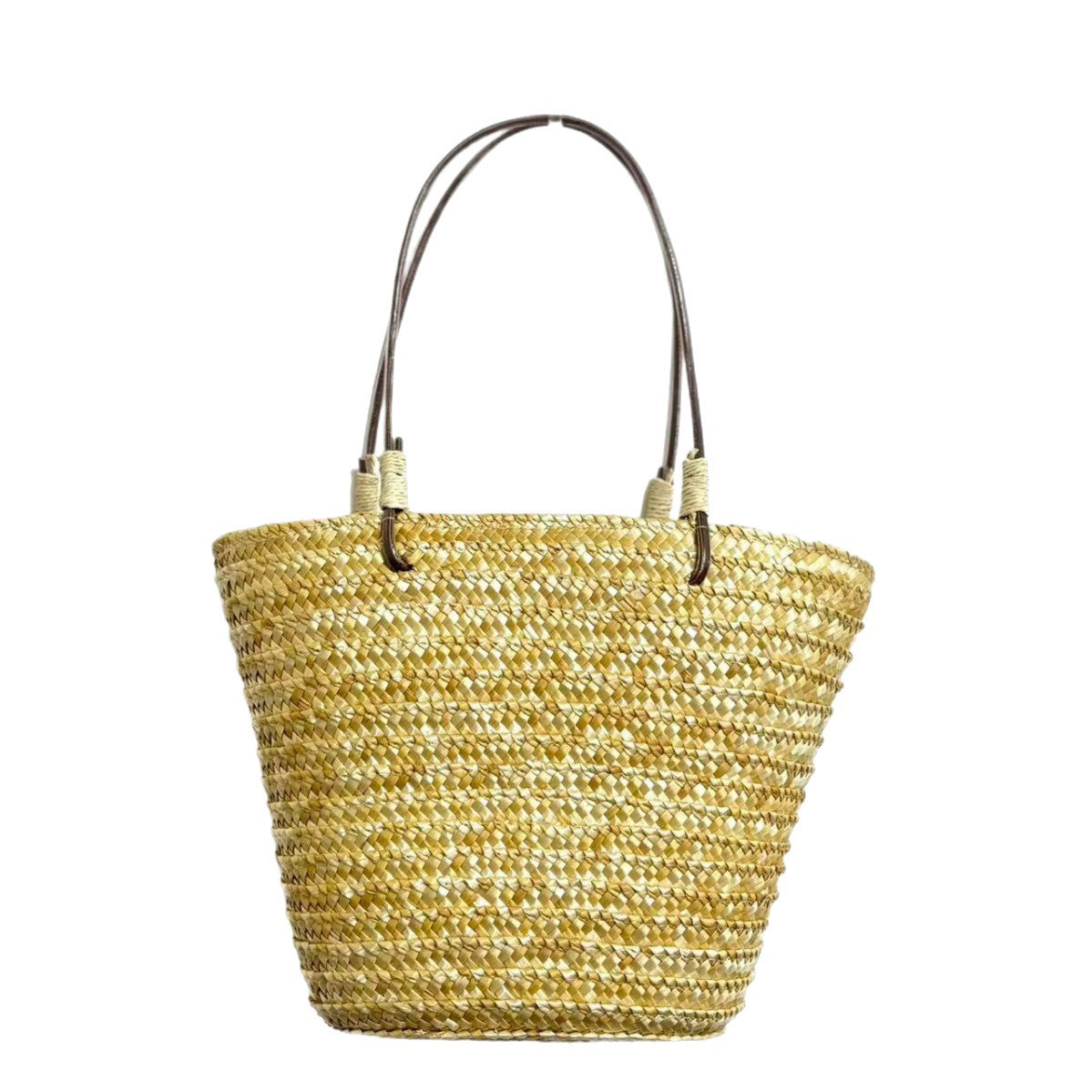 Handtasche mit Doppelt Geflochtenen Trägern Brehn